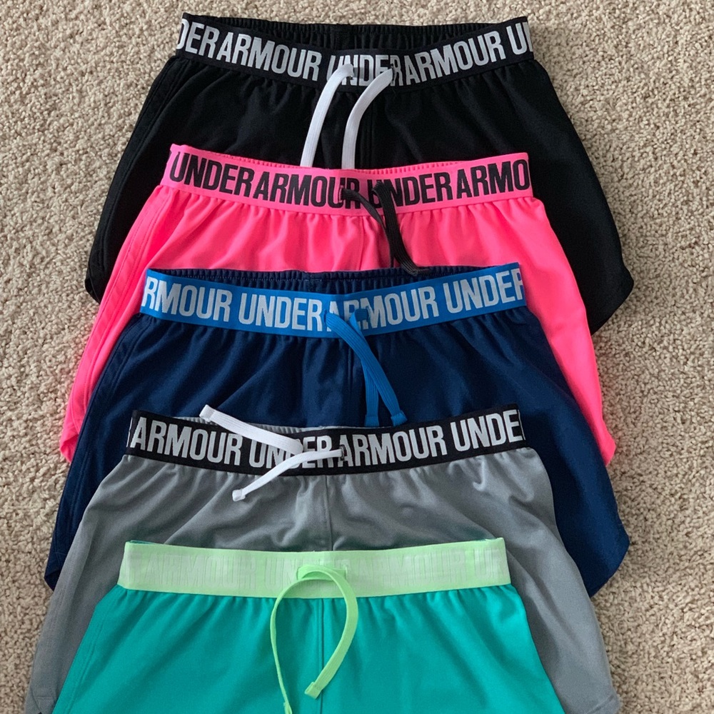 Under Armour Girls Shorts 5 Pack